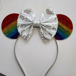 Rainbow Mickey Ears Headband